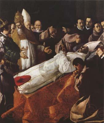 Francisco de Zurbaran The Death of St Bonaventura (mk08) Norge oil painting art